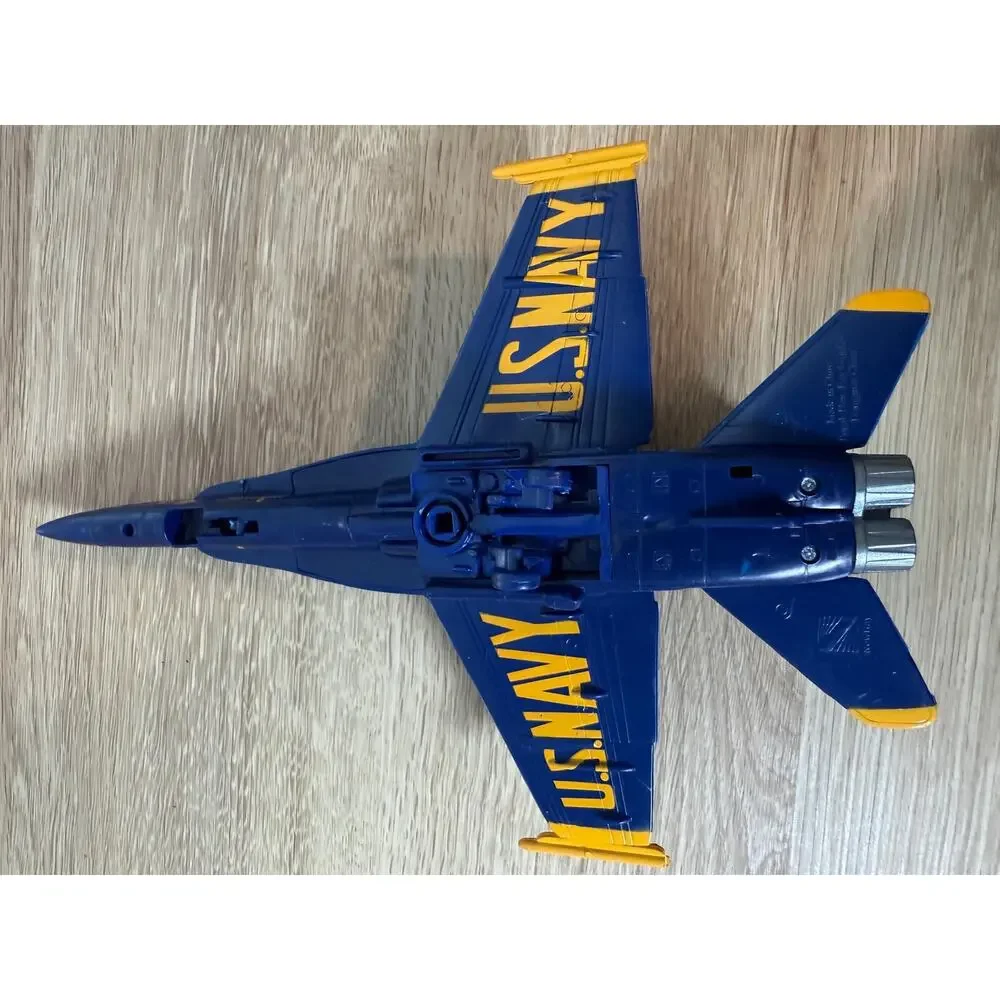 Blue Angels F/A-18 Hornet Plastic Jet | Navy Fighter Plane Model (9